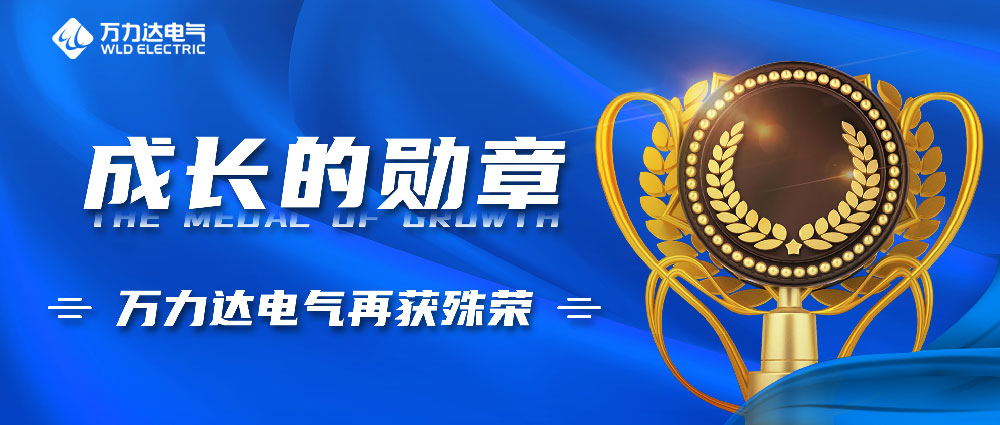 成長(cháng)的勛章！萬(wàn)力達電氣再獲殊榮